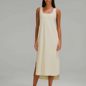 lululemon athletica Light Green Midi Dress